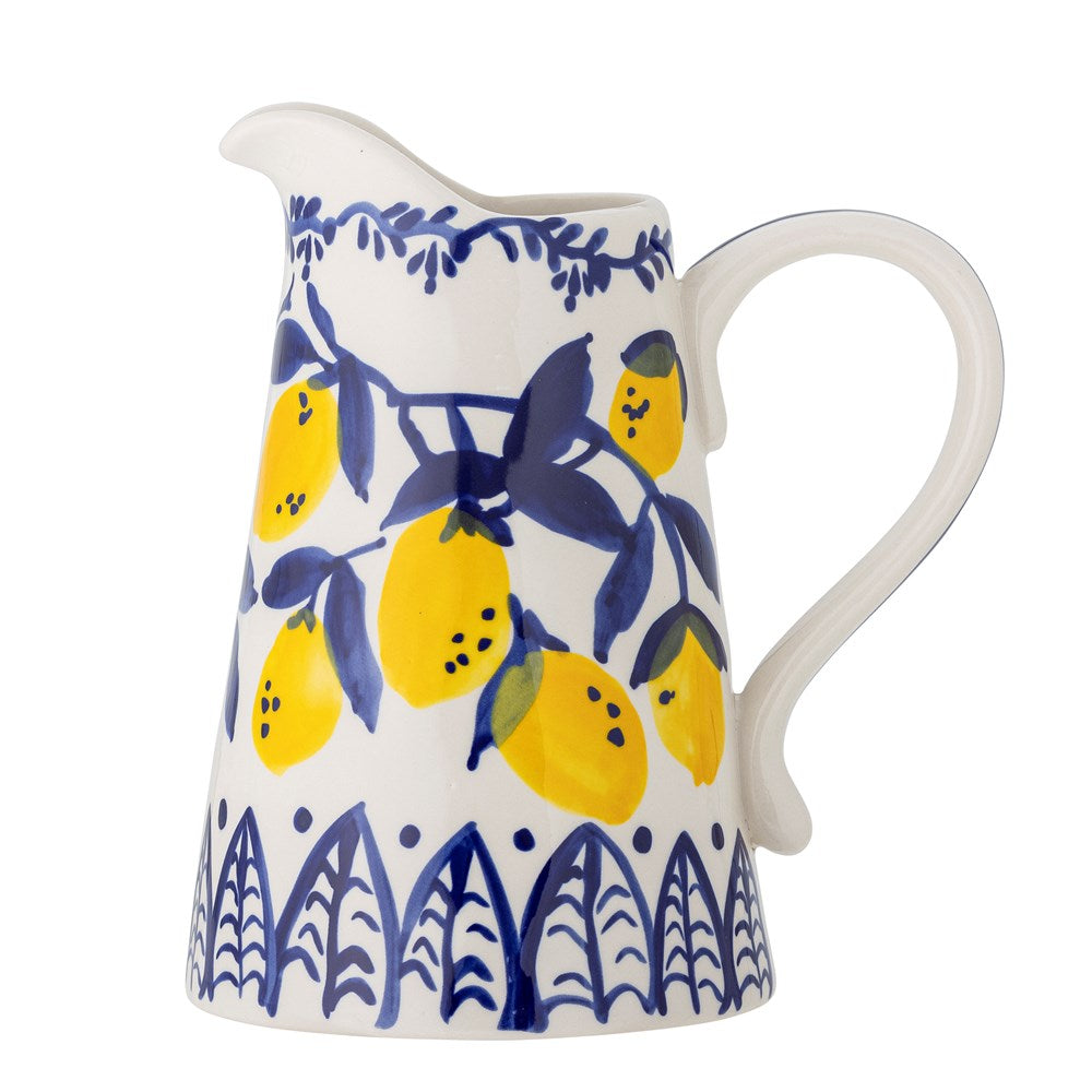 BLOOMINGVILLE-Maxima Jug, Blue, Stoneware