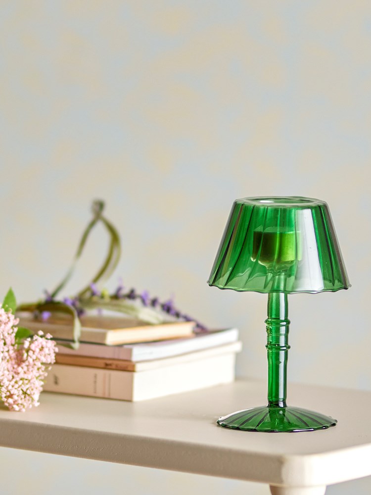 Cisco Votive, Green, Glass - h.18 cm