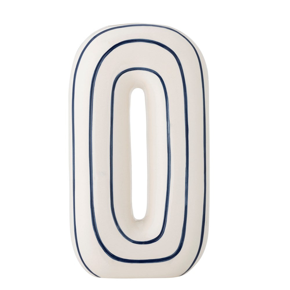 Mae Vase, Blue, Ceramic