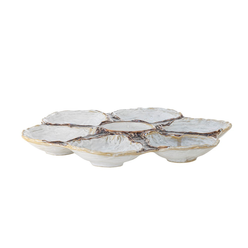 Maro Tray, Grey, Stoneware