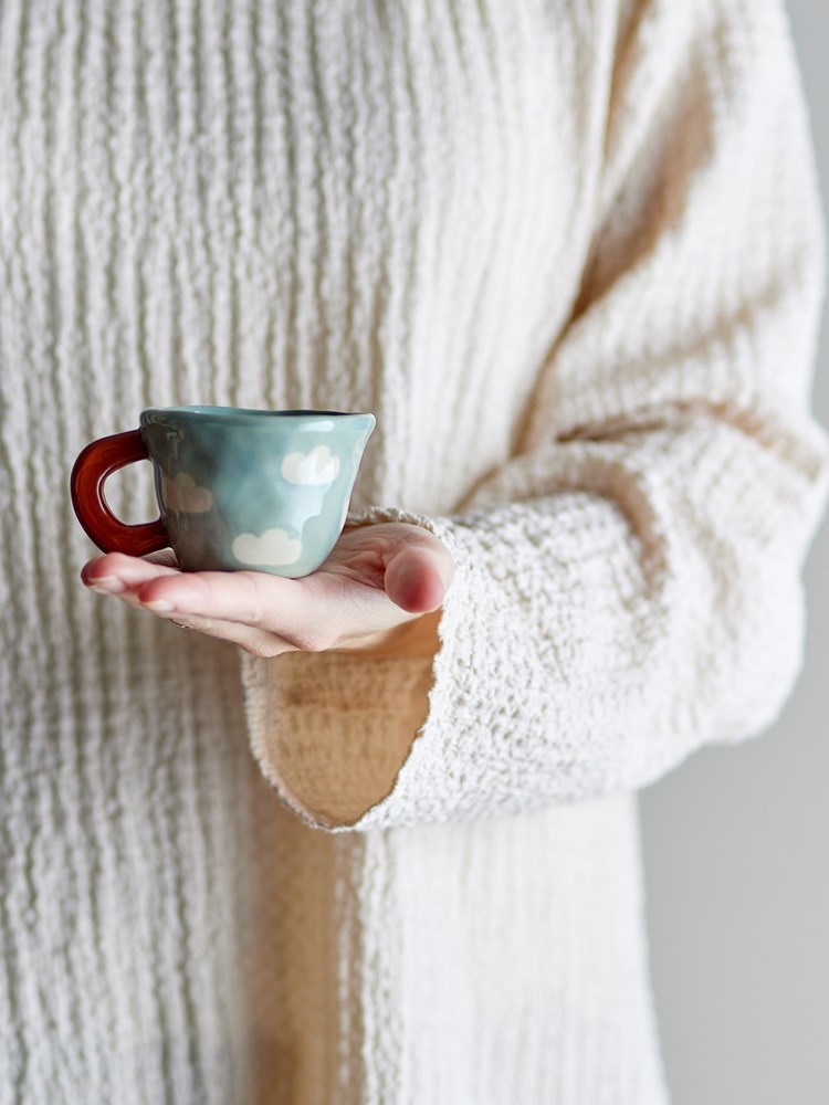 Bloomingville-Nini Cup, Blue, Stoneware