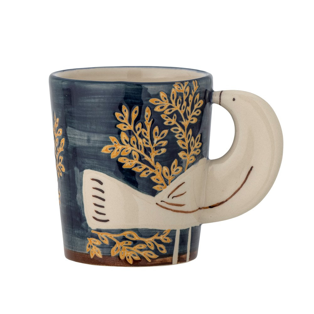 BLOOMINGVILLE-Hezha Cup, Blue, Stoneware