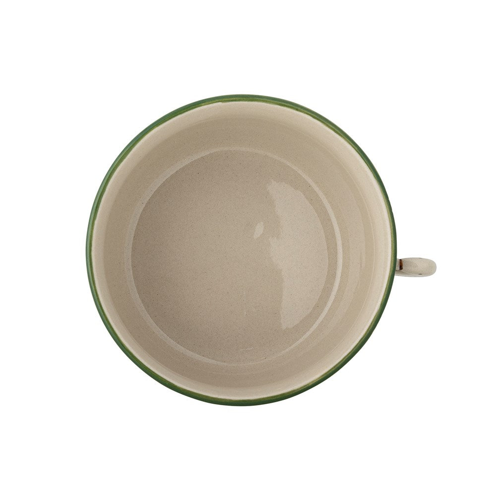 BLOOMINGVILLE-Hezha Bowl, Green, Stoneware