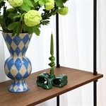 KLEVERING-Vase rhombic blue