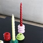 KLEVERING-Candle bravo reds set of 3