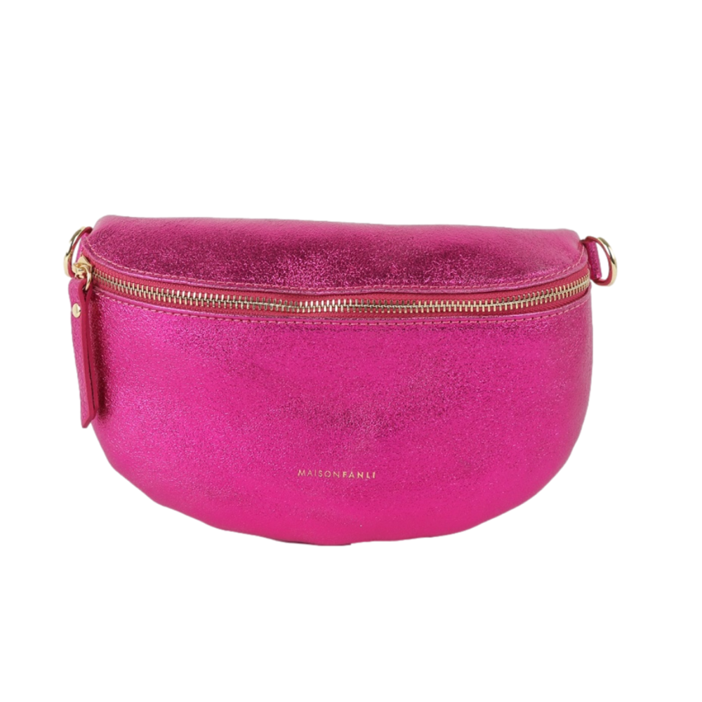 MAISON FANLI - Bum Bag METALLIC FUCHSIA