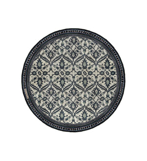 BEIJA FLOR- Bohemian Garden Winter Round Vinyl Placemat