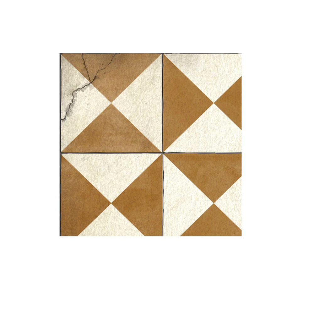 BEIJA FLOR- BORGO CAMEL ANTIQUE Vinyl Rug