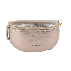 MAISON FANLI - Bum Bag METALLIC CHAMPAGNE