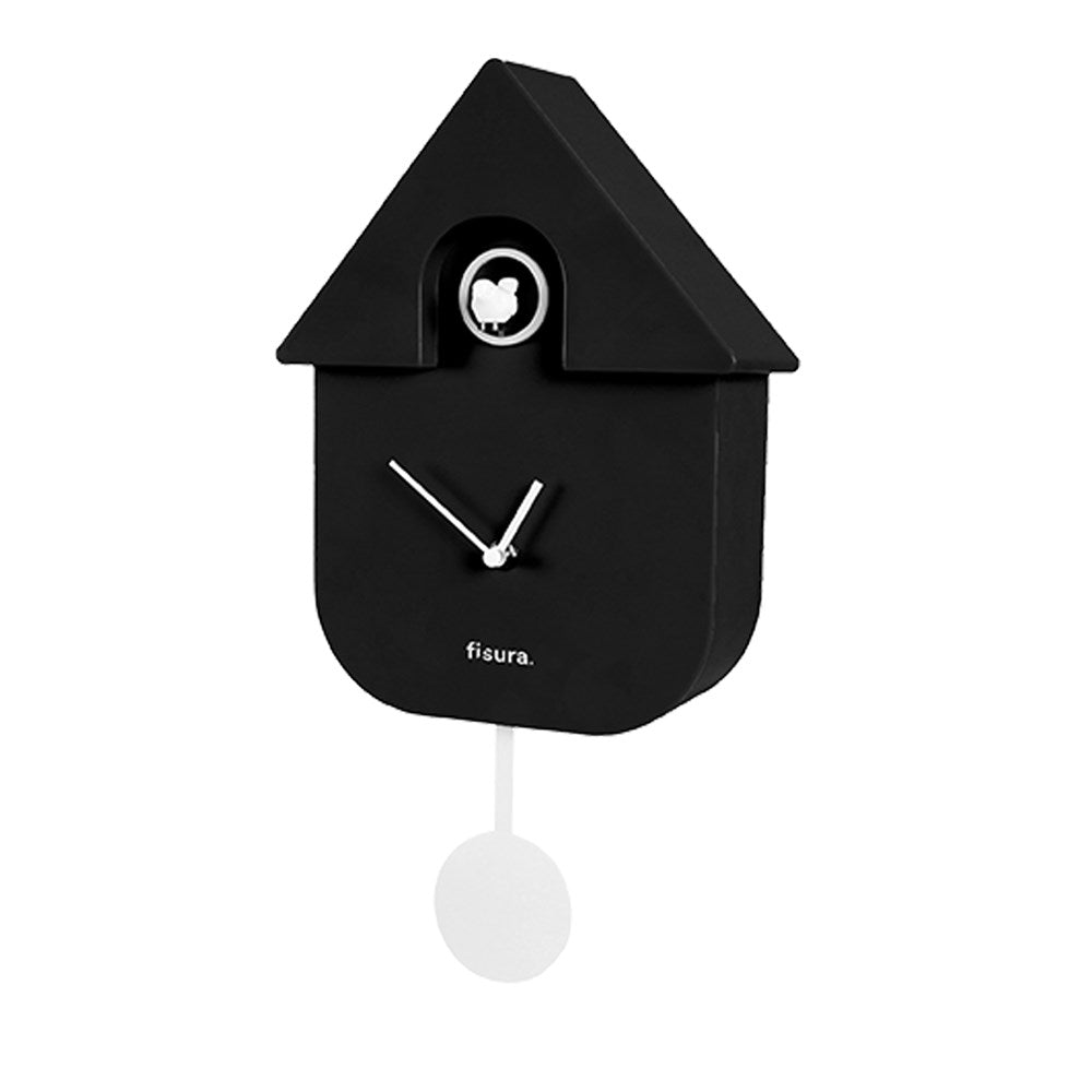 Cuckoo Clock Birdhouse - Black