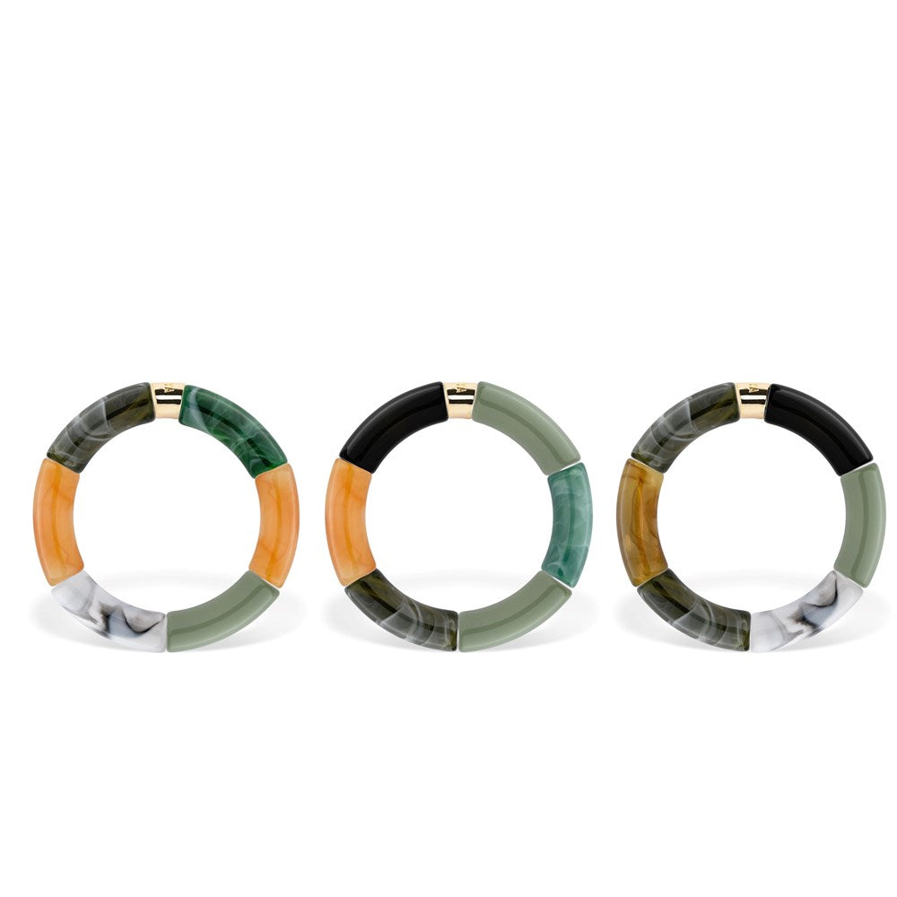 PARABAYA-CACTUS Bangle-Set of 3