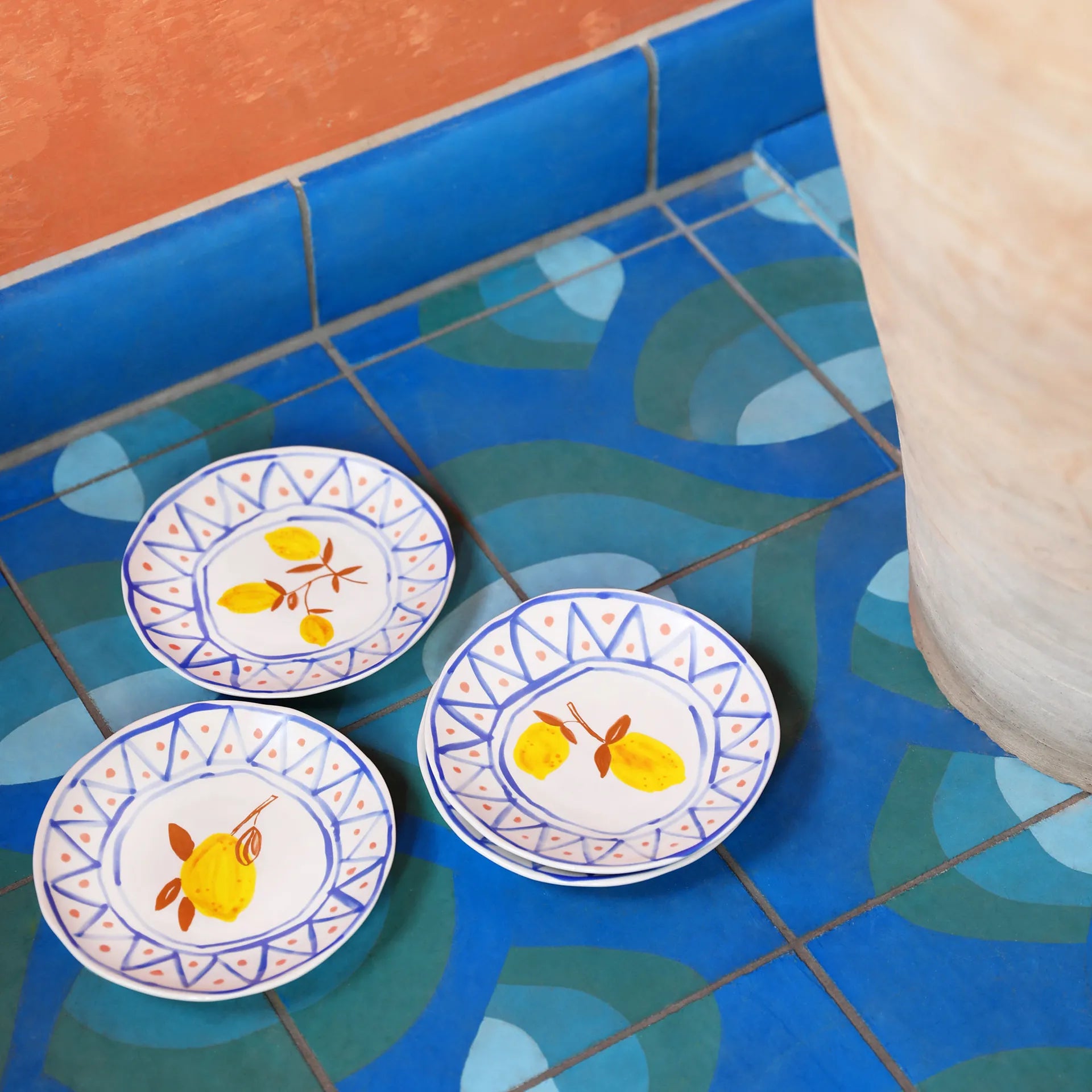 KLEVERING-Plate lemon moroccan set of 4