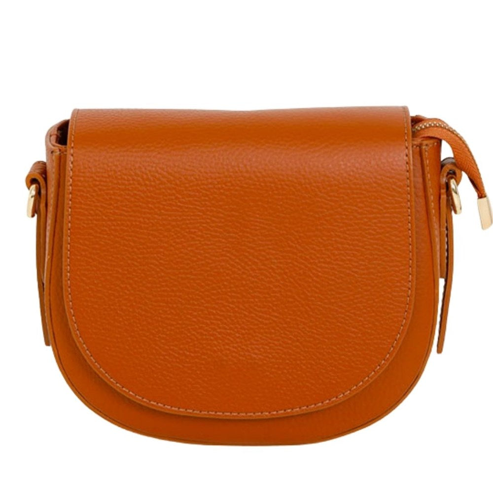 MAISON FANLI Gabrielle Leather Handbag - Camel
