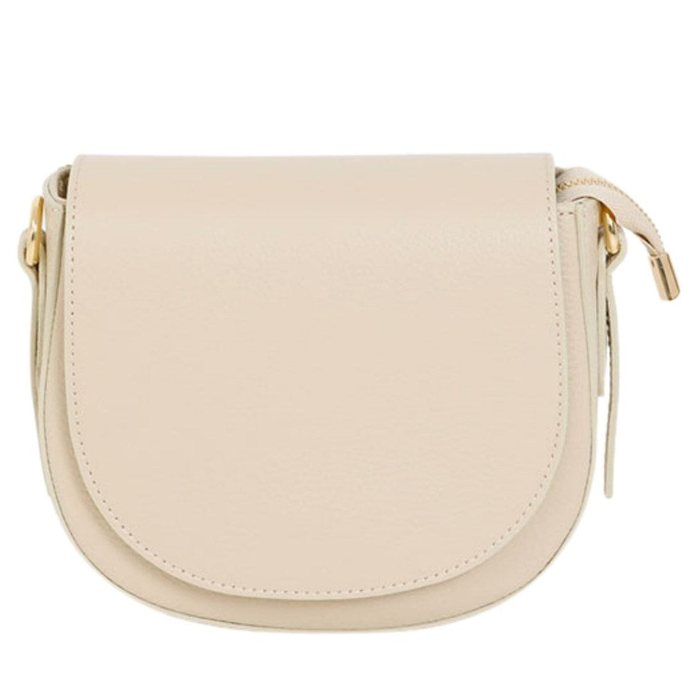 MAISON FANLI Gabrielle Leather Handbag - Cream