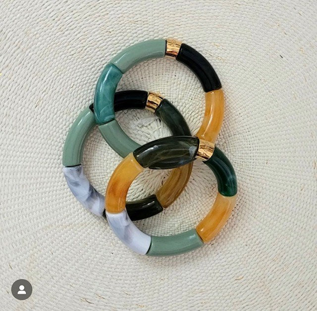 PARABAYA-CACTUS Bangle-Set of 3