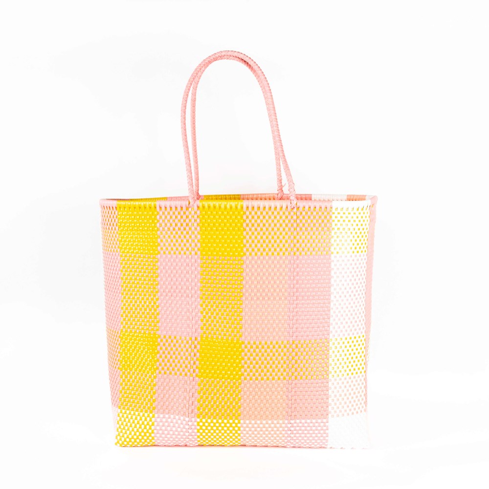 BAHIA - CARLA Yellow Pink Jumbo Basket