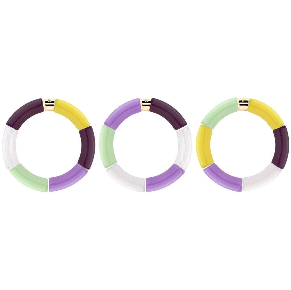 PARABAYA-JACARANDA Bangle-Set of 3