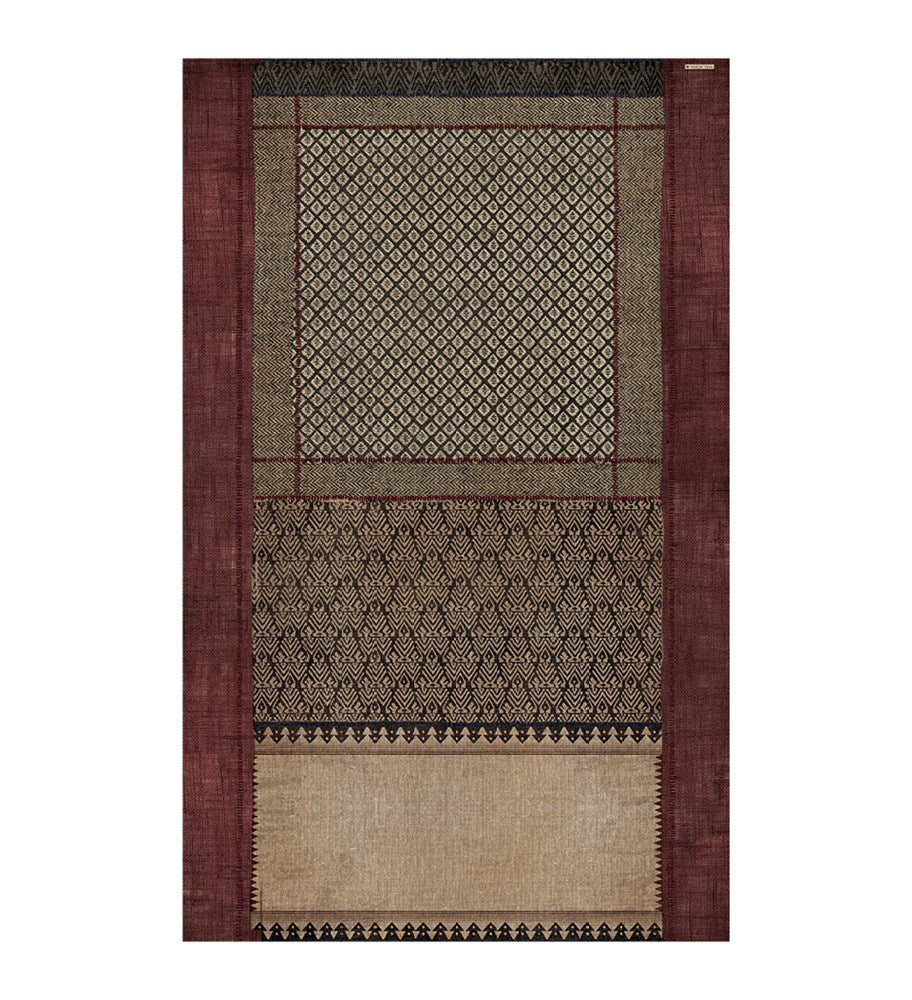 BEIJA FLOR- JASMIN RED Vinyl Floor Rug