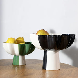 KLEVERING-Bowls sun in black and green