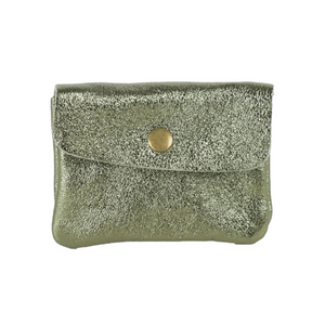 MAISON FANLI - Coin Purse Metallic Khaki