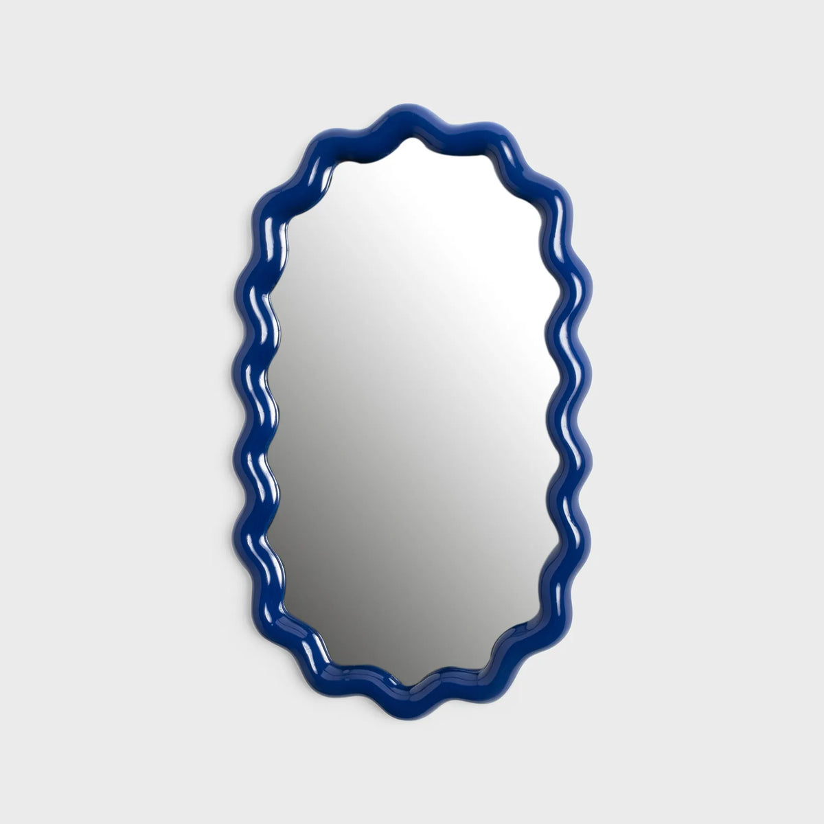 KLEVERING-Mirror zigzag blue