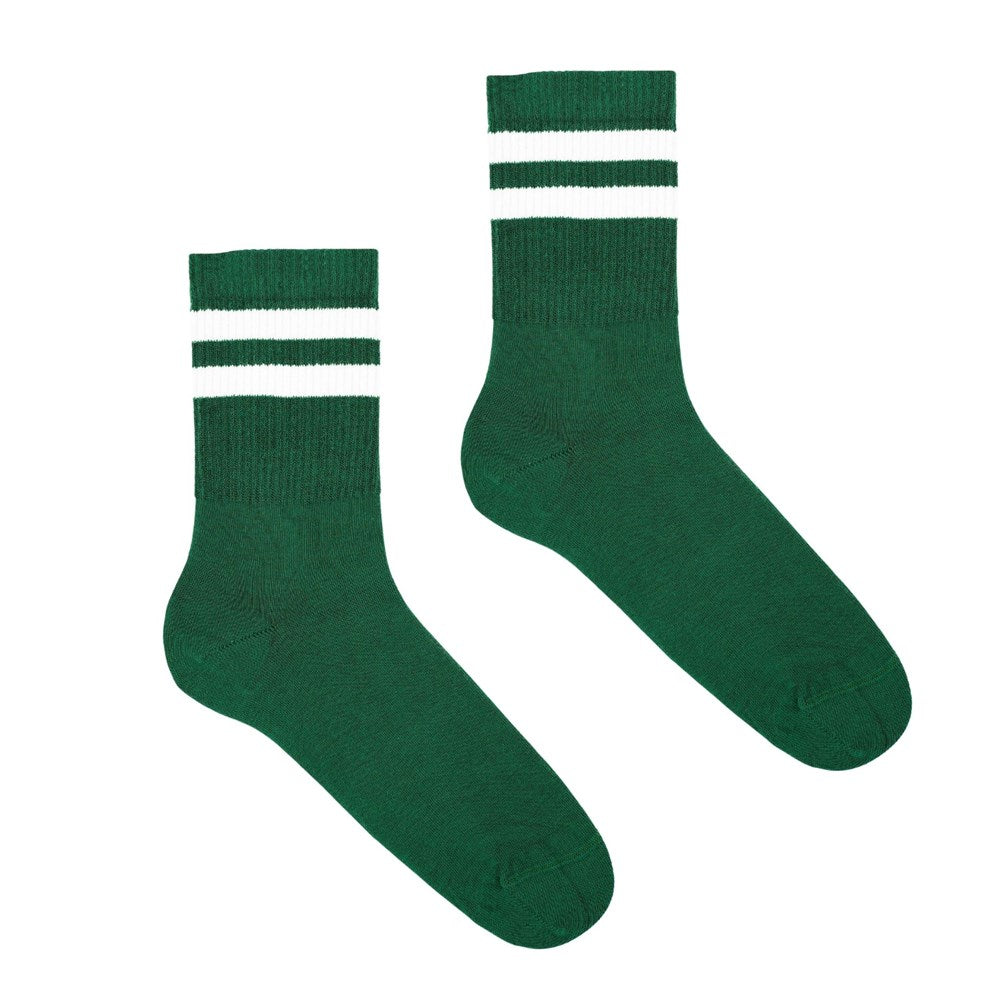 KLUE Organic cotton Tennis socks | Green | Size: 36/40