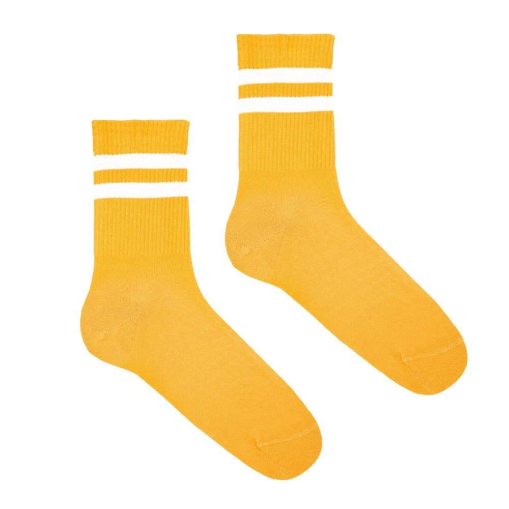 KLUE Organic cotton Tennis socks | Yellow | Size: 36/40