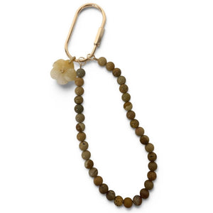 Gemstone Key Ring - Loop Natural