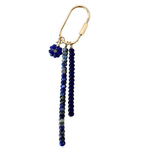 Gemstone Key Ring - Luna Blue