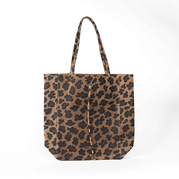 MAISON BIBIY. LEOPARD TOTE 新品未使用タグ付き MAISON BIBIY LEOPARD