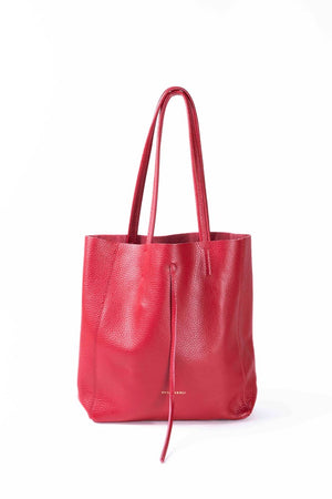 MAISON FANLI - Medium Tote ROUGE