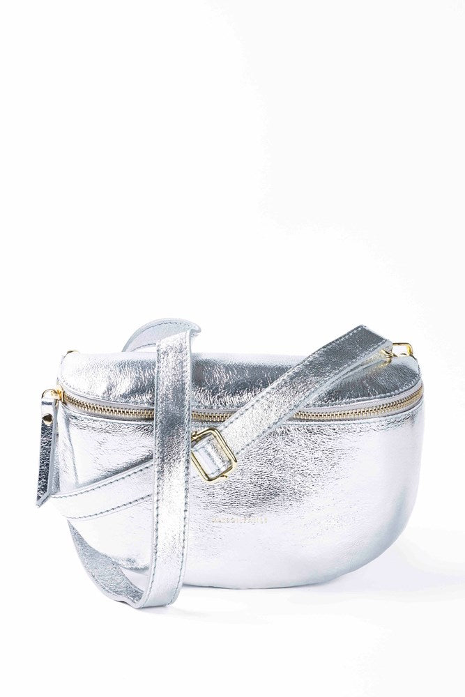 MAISON FANLI - Bum Bag METALLIC SILVER