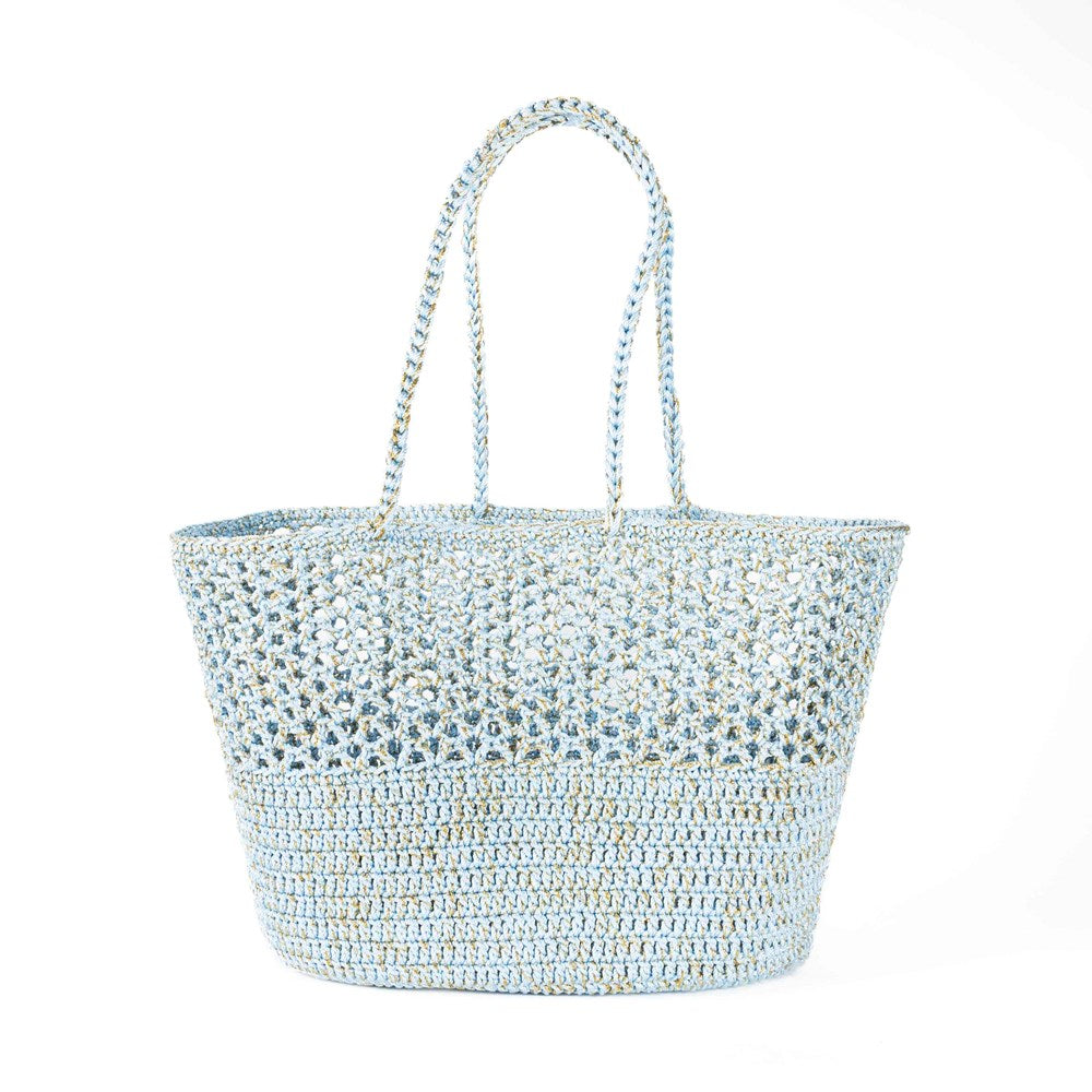 Romy Hydrangea Gold - Crochet Basket