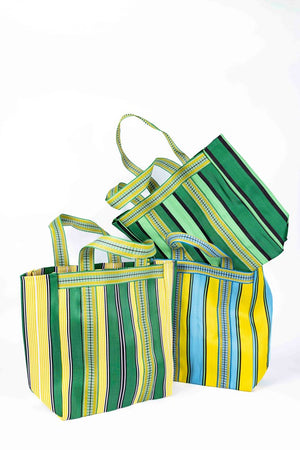 PARISIAN COOL - LA BAULE Green Beach Bag