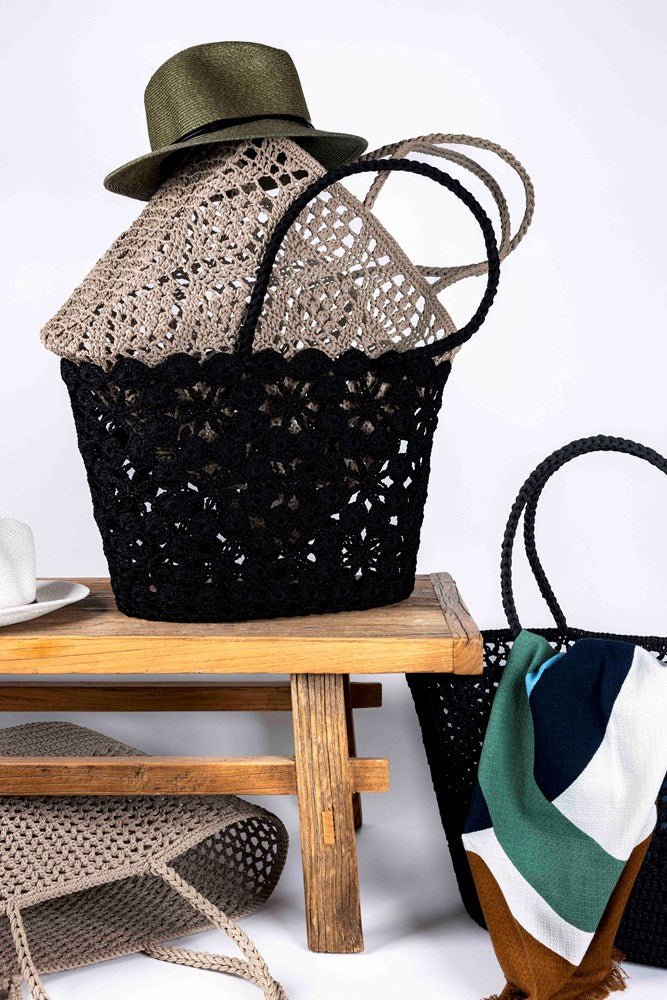 ROMY Natural - Crochet Basket