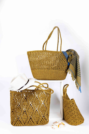 ANOUK Gold - Crochet Basket