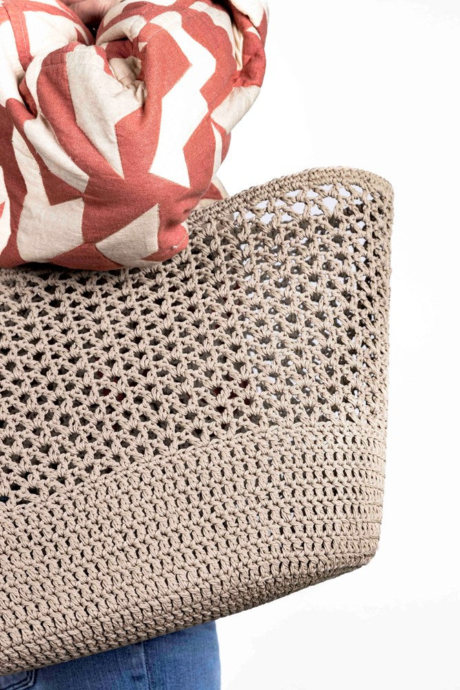 ROMY Natural - Crochet Basket