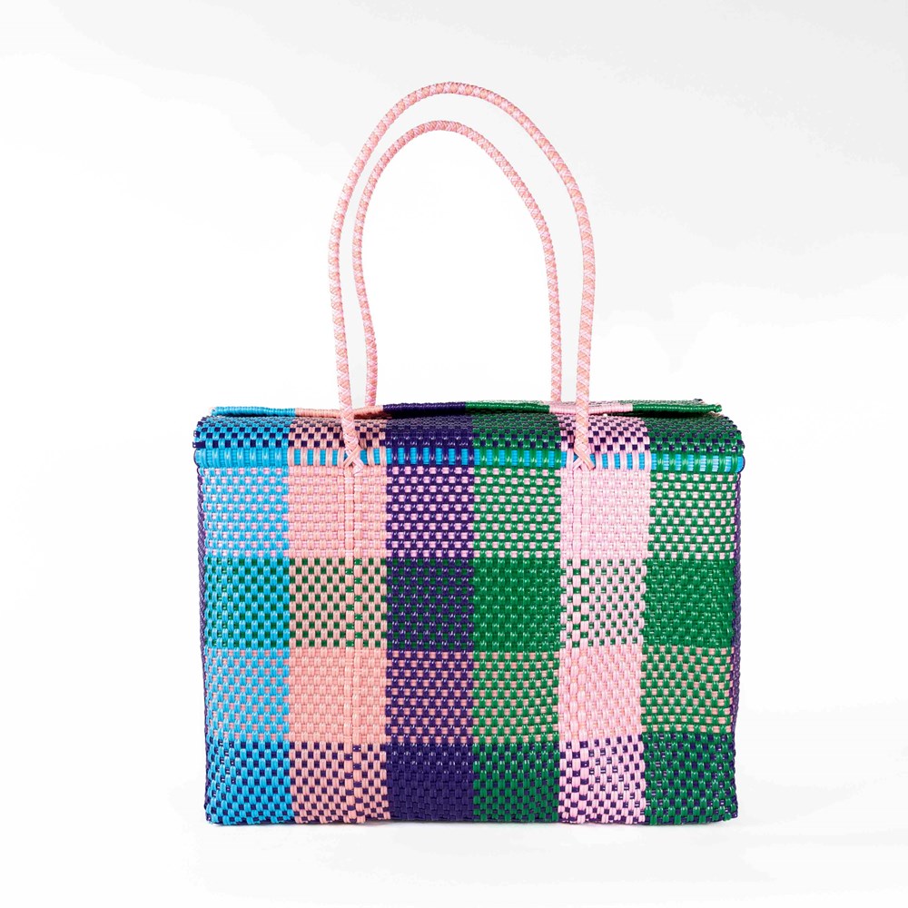 BAHIA - CARLA Multicolour Large Carryall Basket