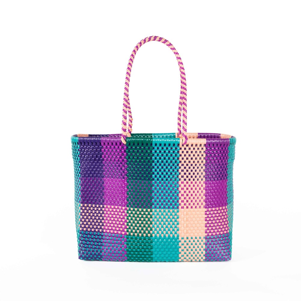 BAHIA - CARLA Purple Medium Basket