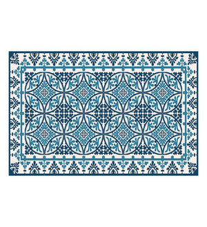 BEIJA FLOR-Barcelona Dark Blue and White placemat