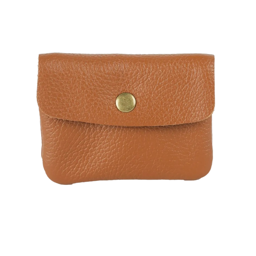 MAISON FANLI - Coin Purse DARK CAMEL