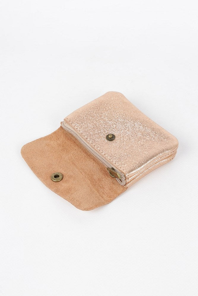 MAISON FANLI - Coin Purse Metallic ROSE