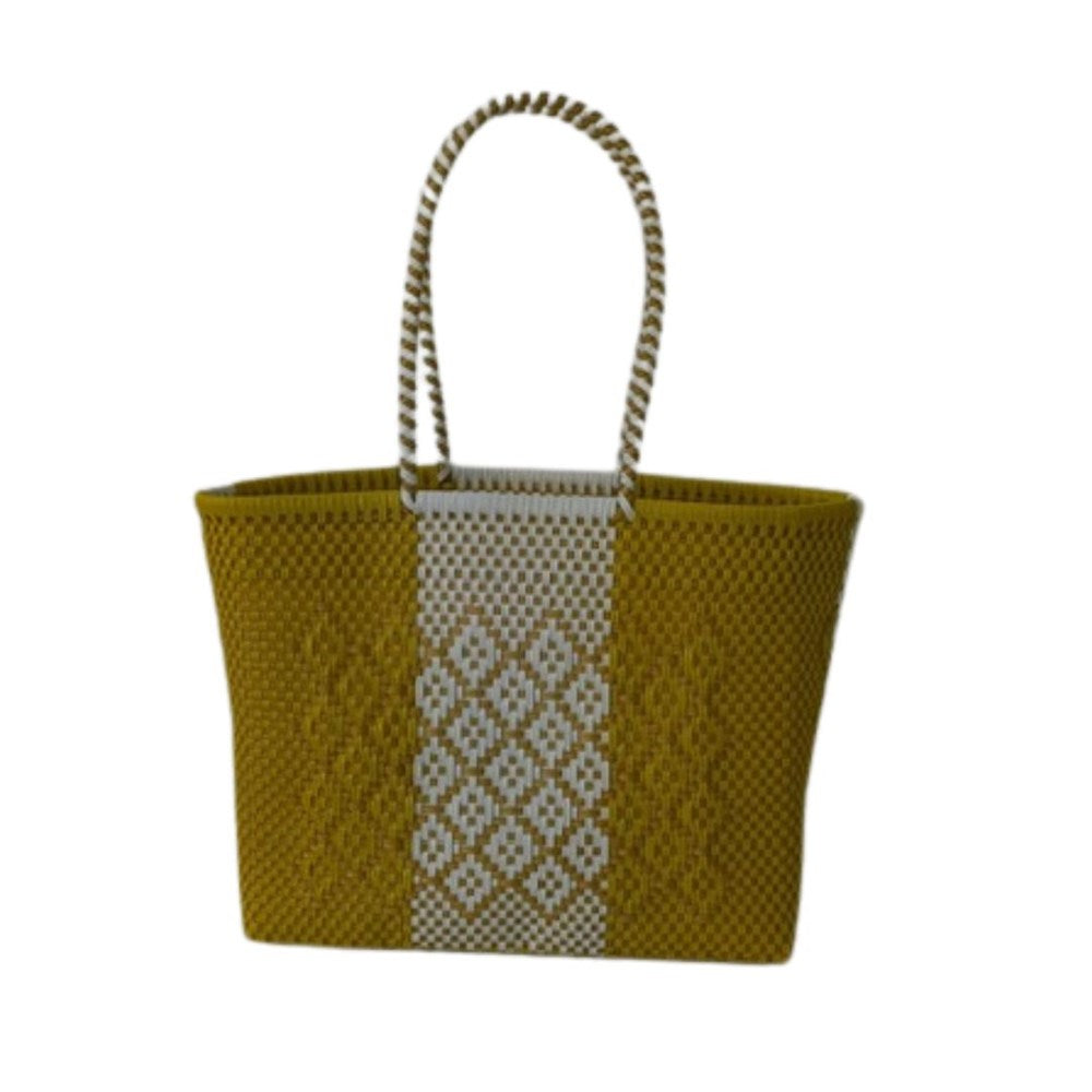 BAHIA BASKETS - PAULINA Yellow Small Basket