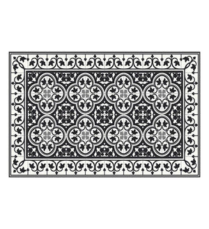 BEIJA FLOR- PORTUGAL B&W Rectangular Vinyl Placemat