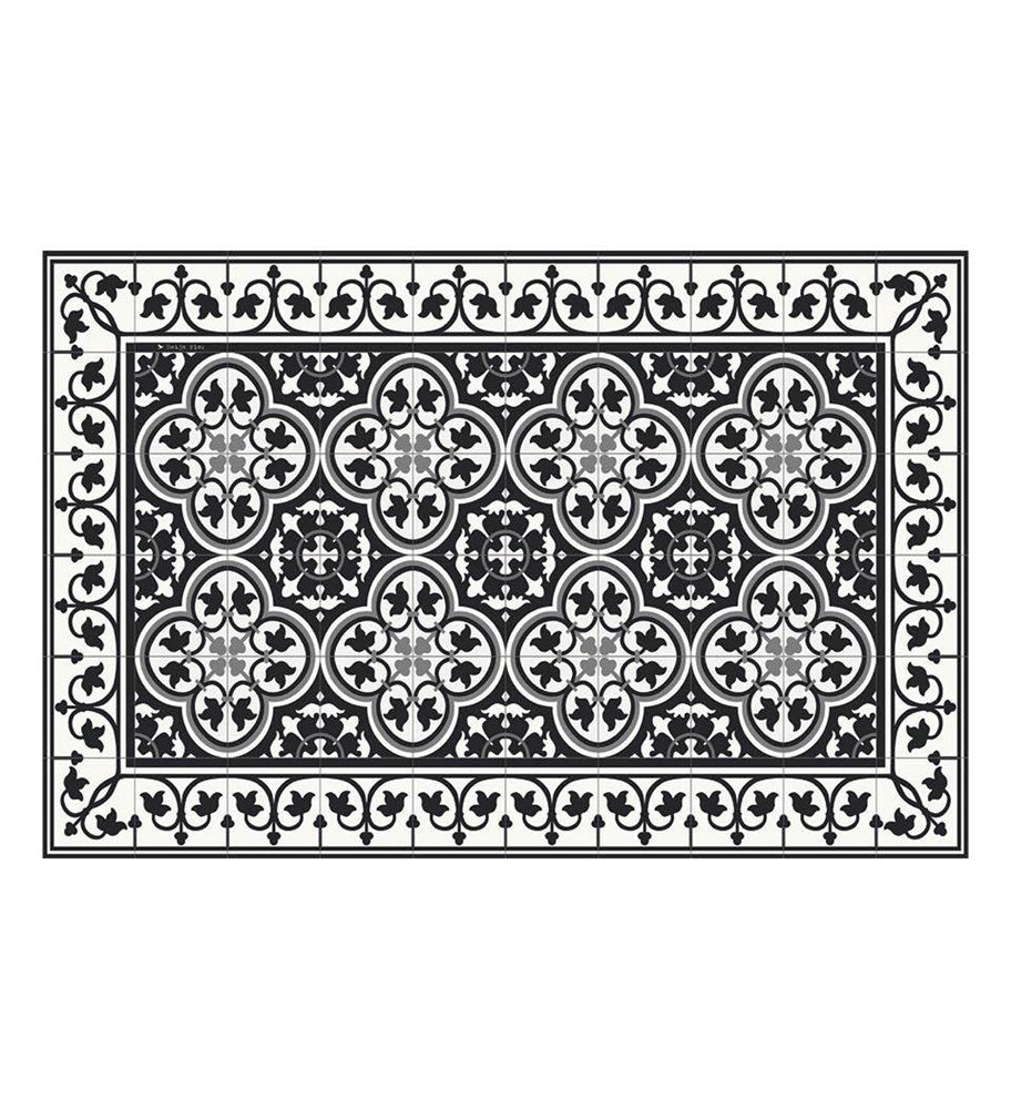 BEIJA FLOR- PORTUGAL B&W Rectangular Vinyl Placemat