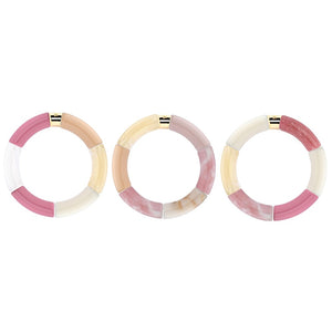 PARABAYA-ROSA Bangle-Set of 3