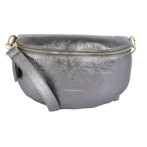 MAISON FANLI - Bum Bag METALLIC GREY