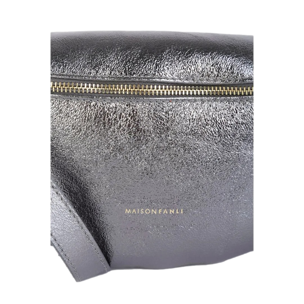 MAISON FANLI - Bum Bag METALLIC MARINE