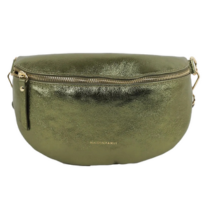 MAISON FANLI - Bum Bag METALLIC KHAKI