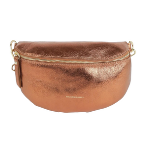 MAISON FANLI - Bum Bag METALLIC BRONZE